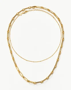 Aegis Chain Choker Necklace Set