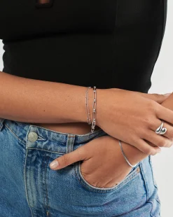 Aegis Double Chain Bracelet Set