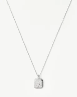 April Birthstone Pendant Necklace