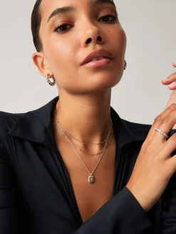 April Birthstone Pendant Necklace