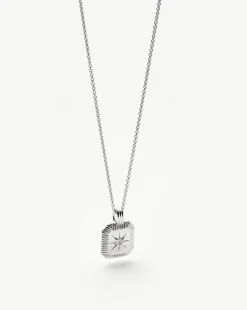 April Birthstone Pendant Necklace