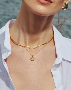 April Birthstone Pendant Necklace