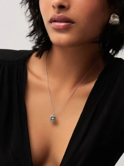 August Birthstone Pendant Necklace