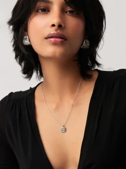 August Birthstone Pendant Necklace