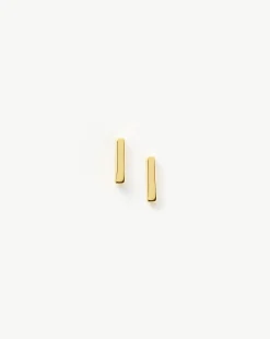 Bar Stud Earrings