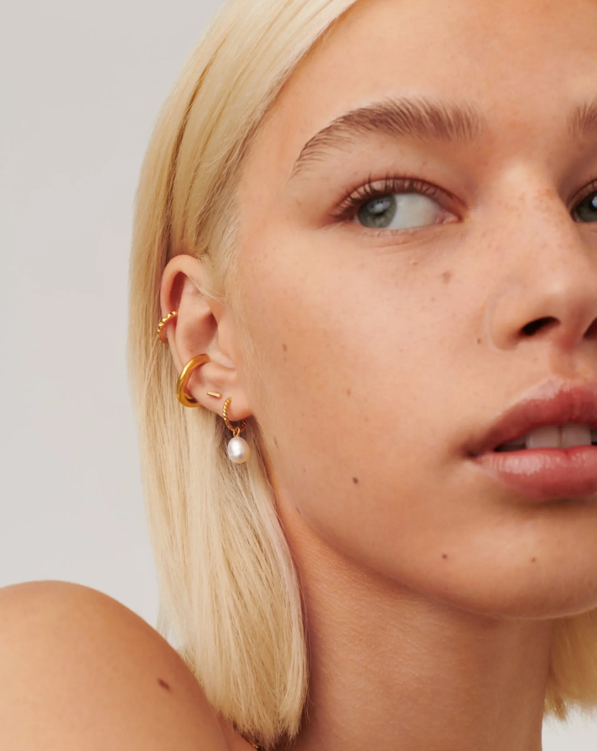 Bar Stud Earrings