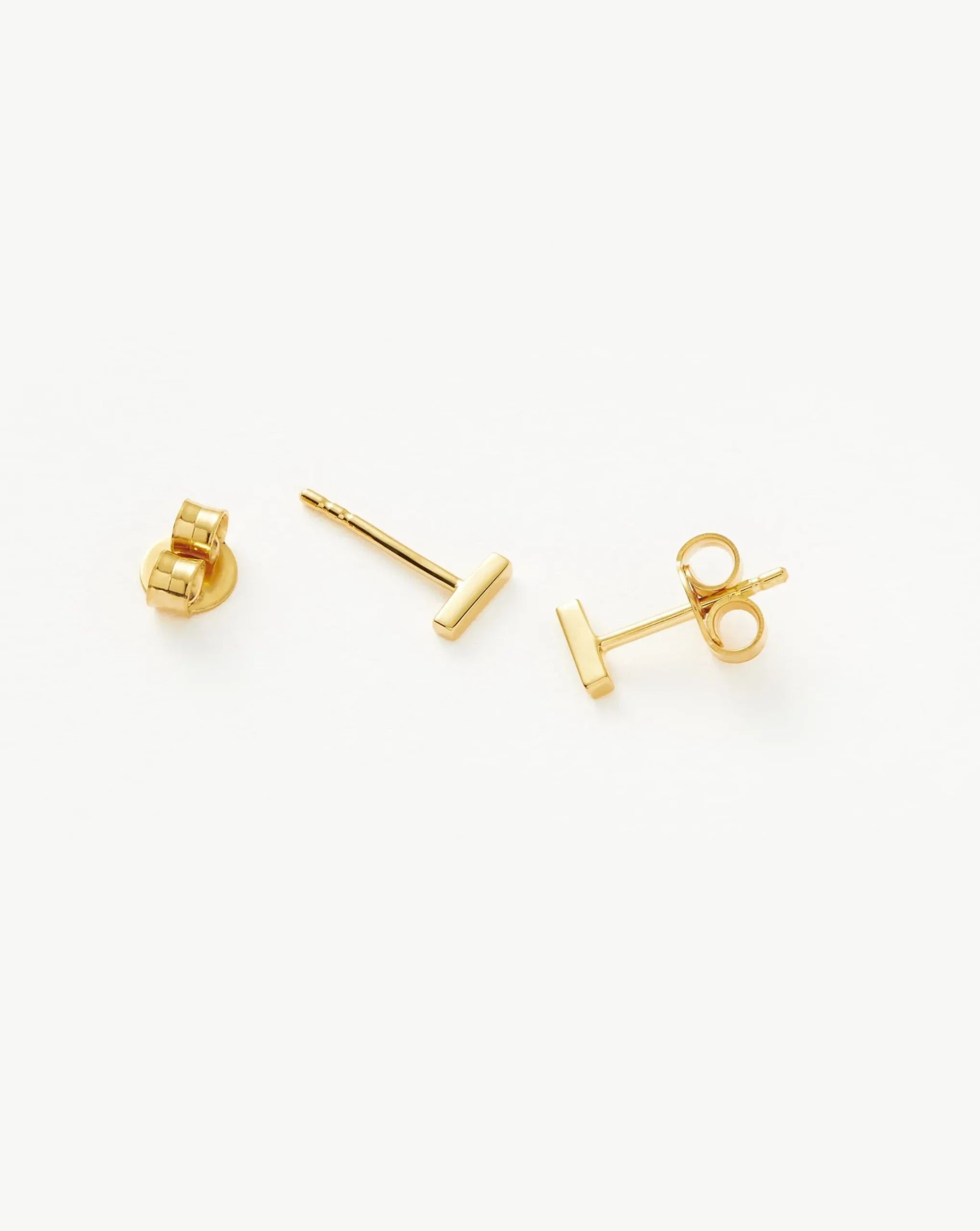 Bar Stud Earrings