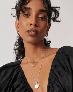 Beaded Floating Necklace