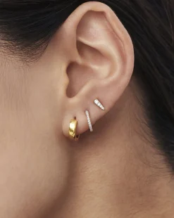 Celestial Pave Spike Stud Earrings