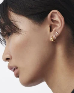 Celestial Pave Spike Stud Earrings