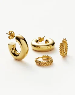 Chubby & Baya Hoop Earring Set