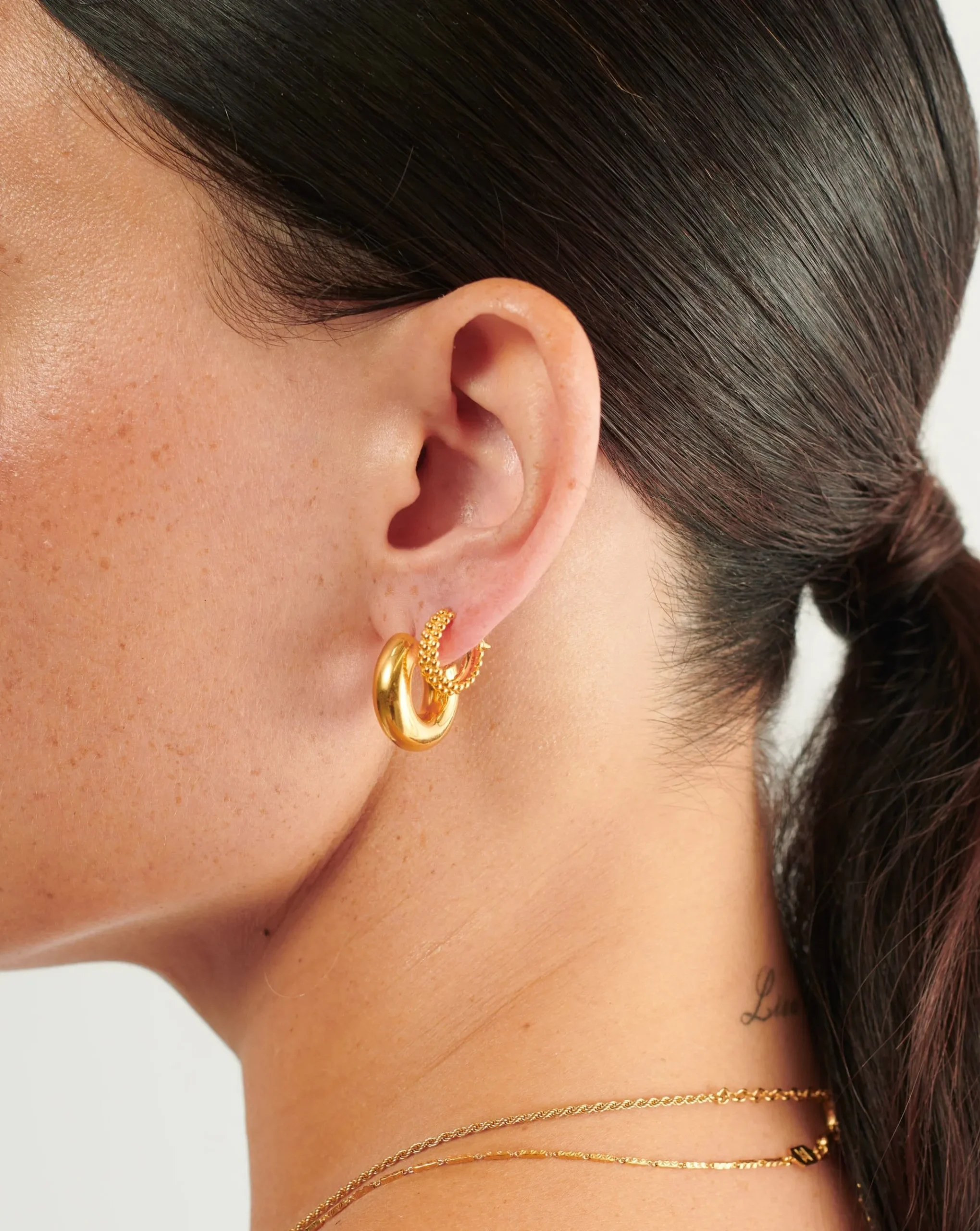 Chubby & Baya Hoop Earring Set