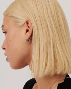 Chubby & Tidal Mini Hoop Earring Set