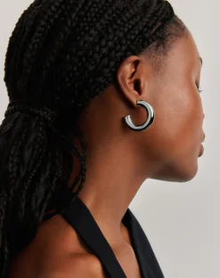 Chubby Large Hoop Earrings