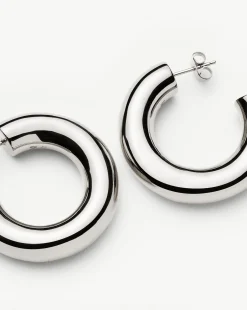 Chubby Large Hoop Earrings