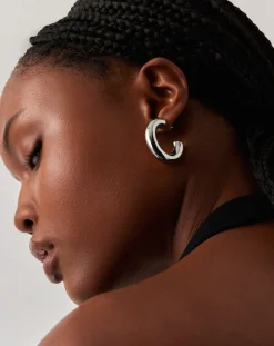 Chubby Large Hoop Earrings