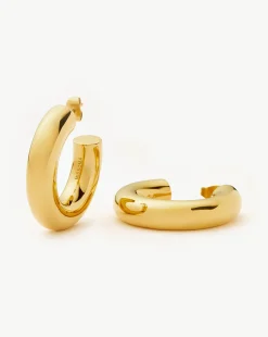 Chubby Large Hoop Earrings