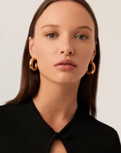 Chubby Large Hoop Earrings