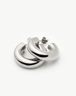 Chubby Medium Hoop Earrings