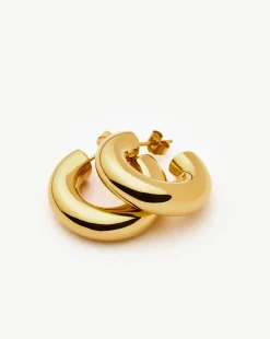 Chubby Medium Hoop Earrings