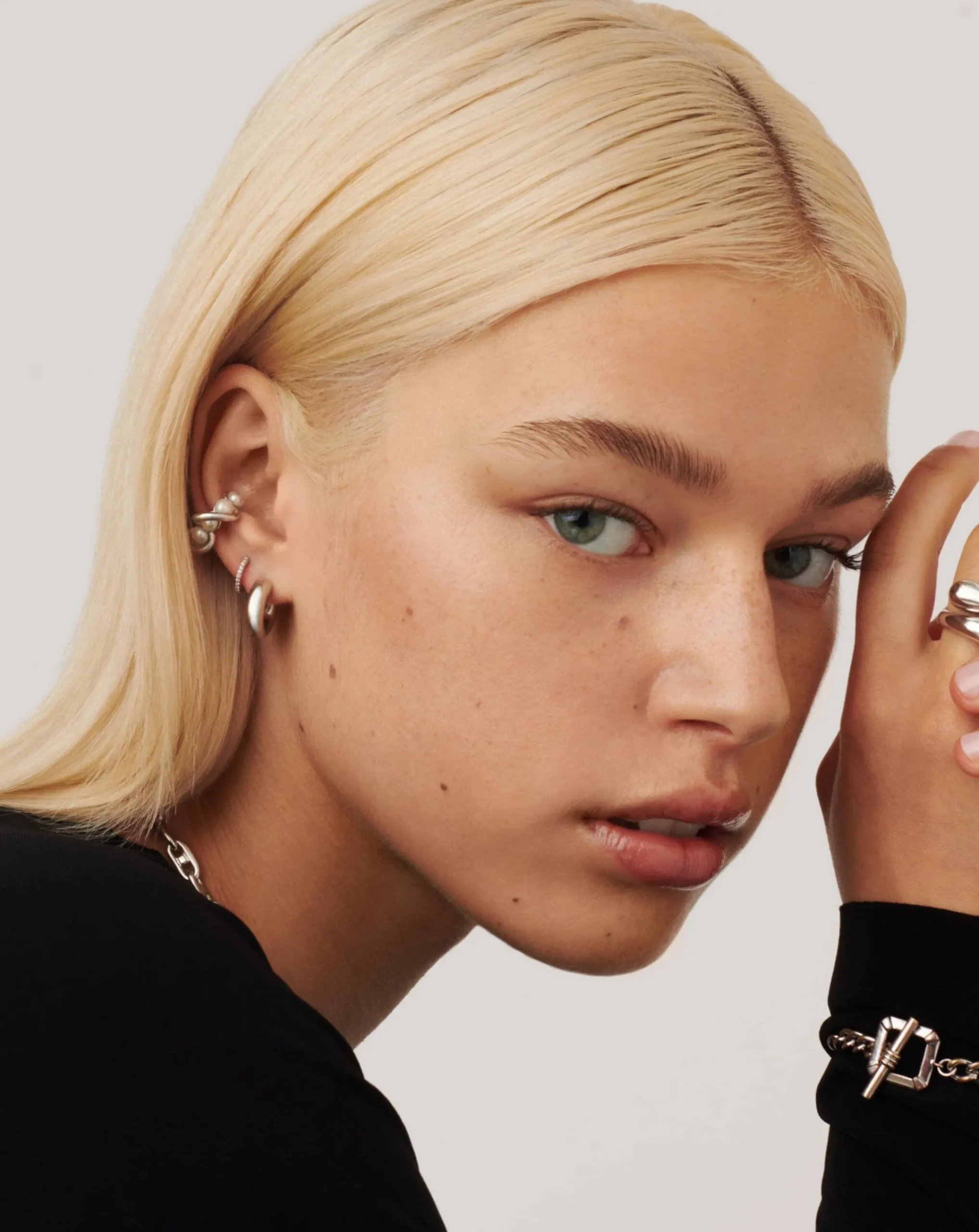 Chubby Mini Hoop Earrings