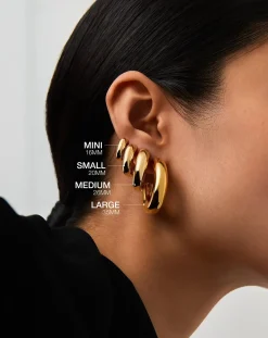 Chubby Mini Hoop Earrings