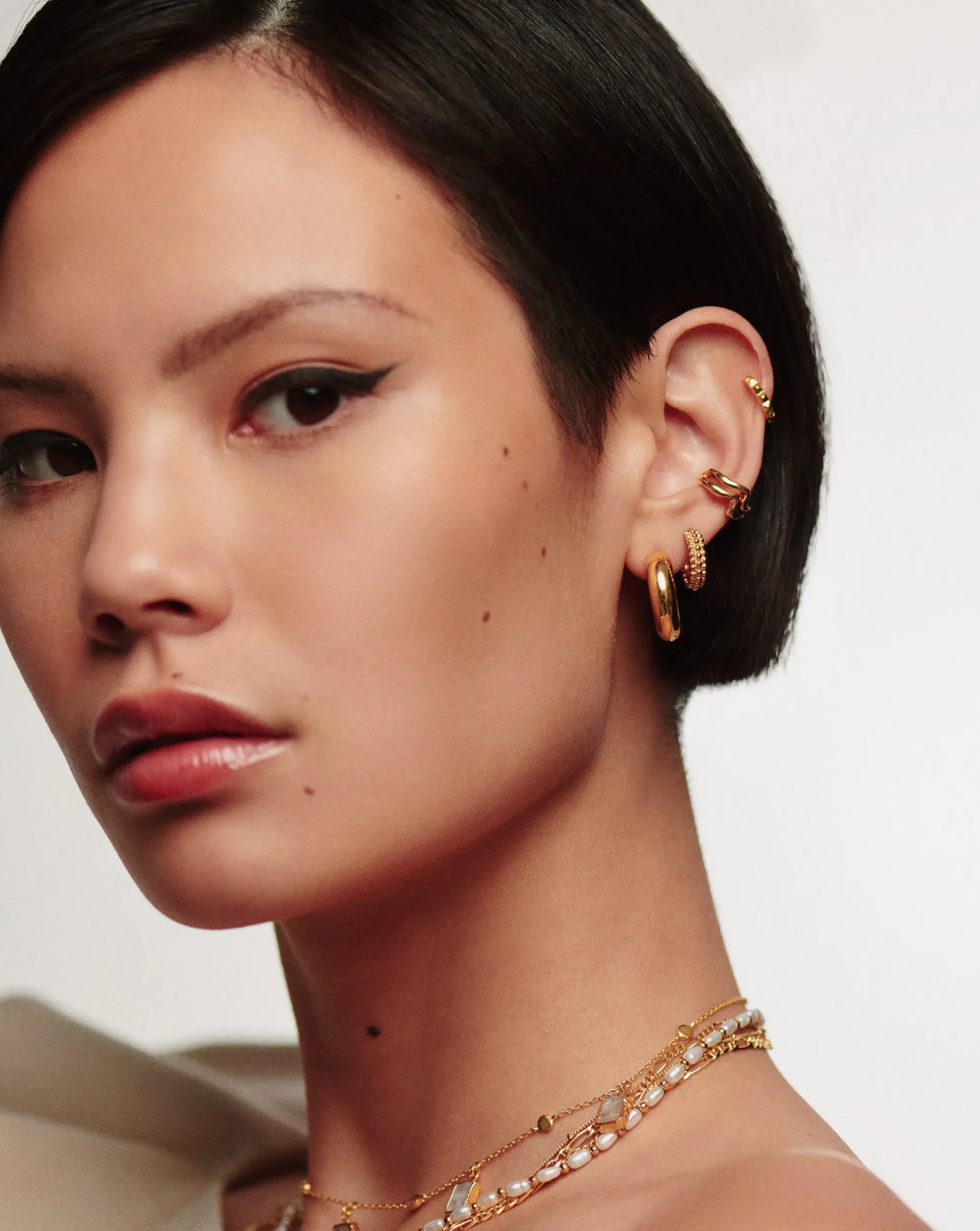 Chubby Small Hoop Earrings