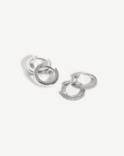 Classic Huggie Earring Set