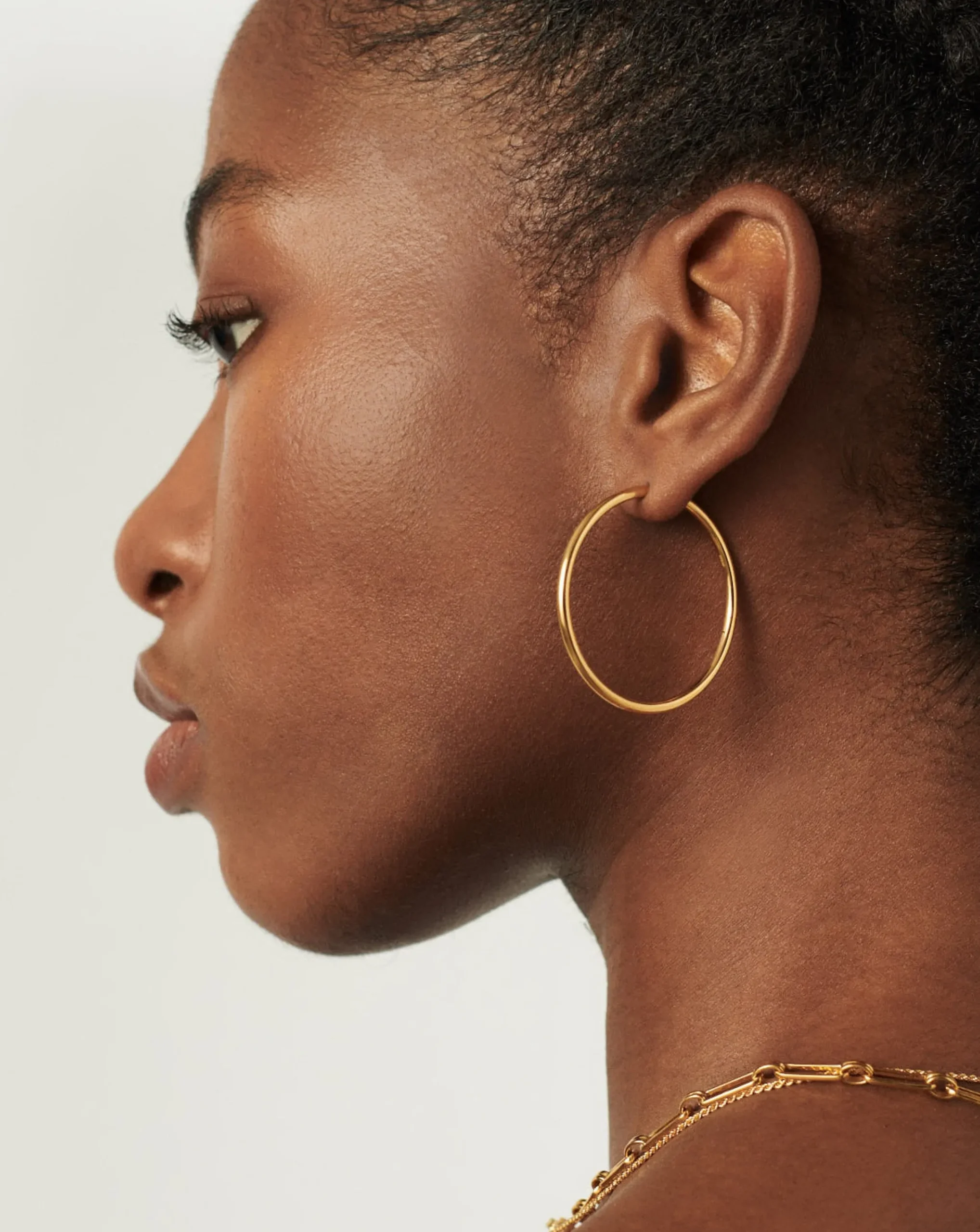 Classic Large Hoop Earrings
