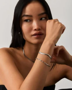Classic Mini Paperclip Chain Bracelet