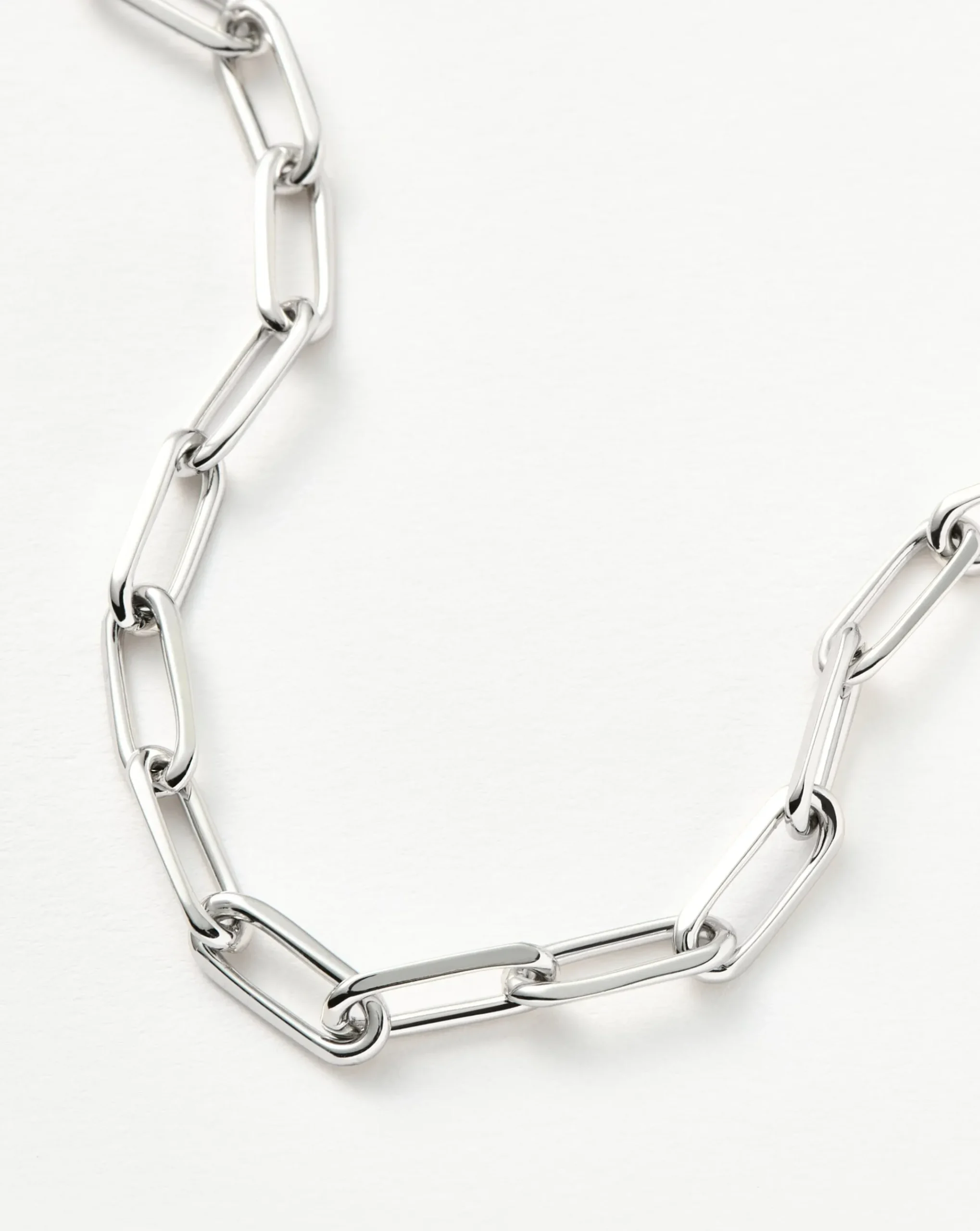 Classic Mini Paperclip Chain Bracelet
