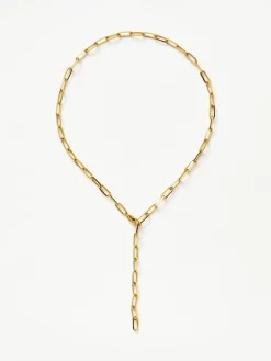 Classic Mini Short Paperclip Chain Necklace