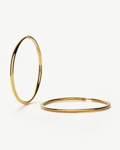 Classic Oversized Hoop Earrings