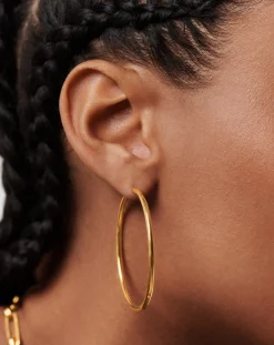 Classic Oversized Hoop Earrings