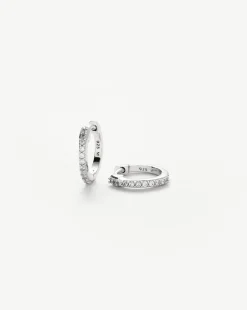 Classic Pave Huggies