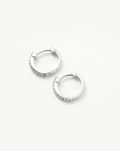 Classic Pave Huggies