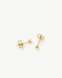 Classic Pearl Stud Earrings