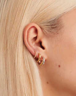 Classic Tunnel Mini Hoop Earrings