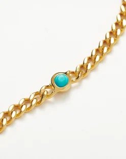 December Birthstone Chain Bracelet