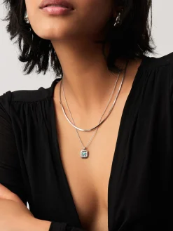 December Birthstone Pendant Necklace