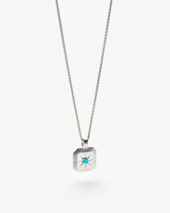 December Birthstone Pendant Necklace