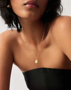 December Birthstone Pendant Necklace
