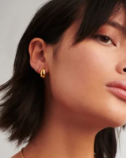 Dome Pave Earring Set