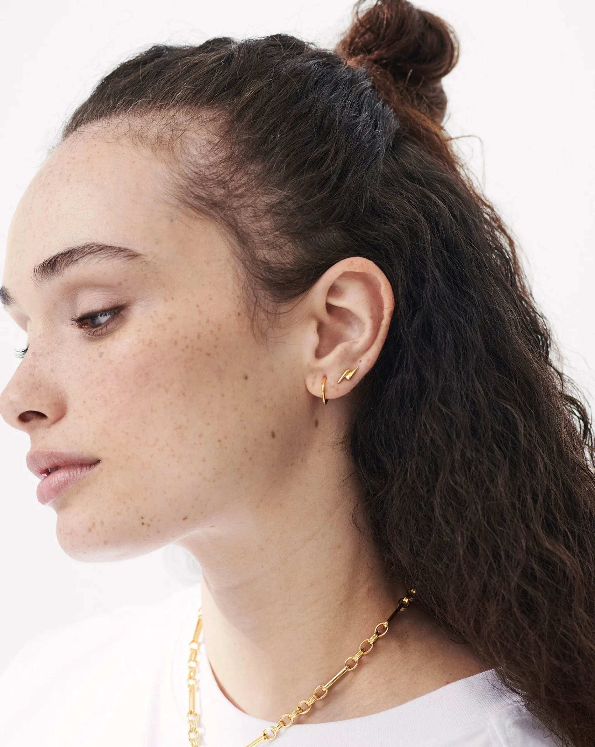 Double Claw Stud Earrings