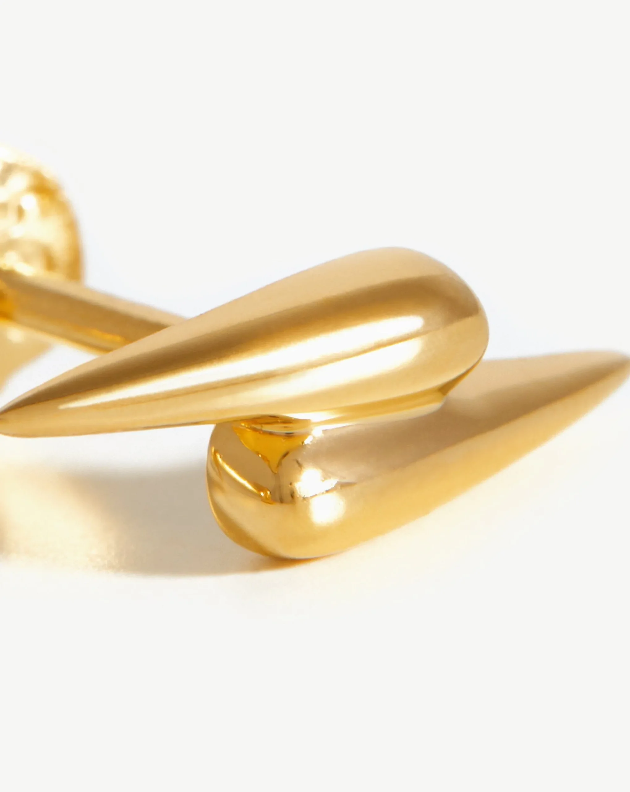 Double Claw Stud Earrings