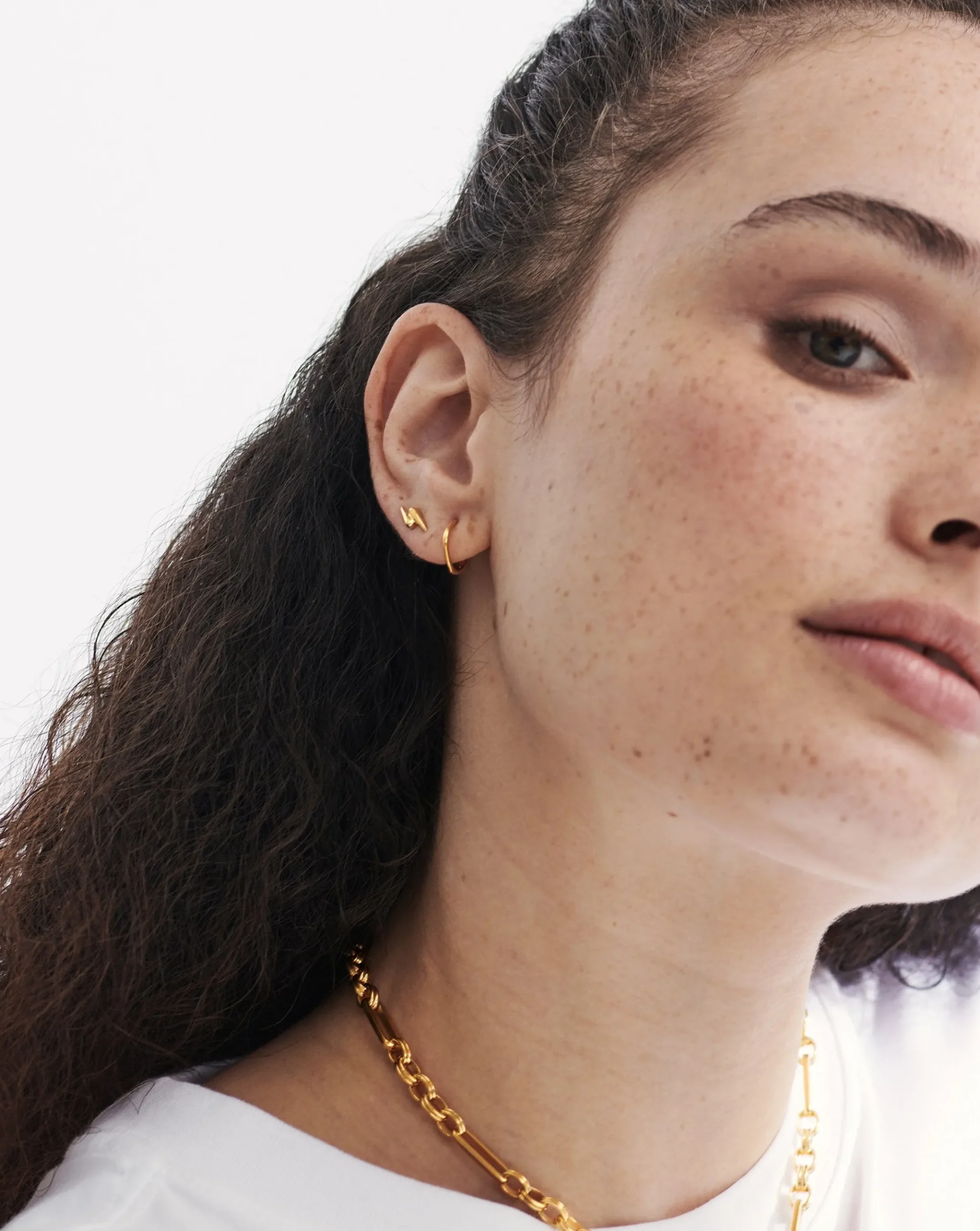 Double Claw Stud Earrings