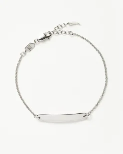 Engravable Bar Chain Bracelet