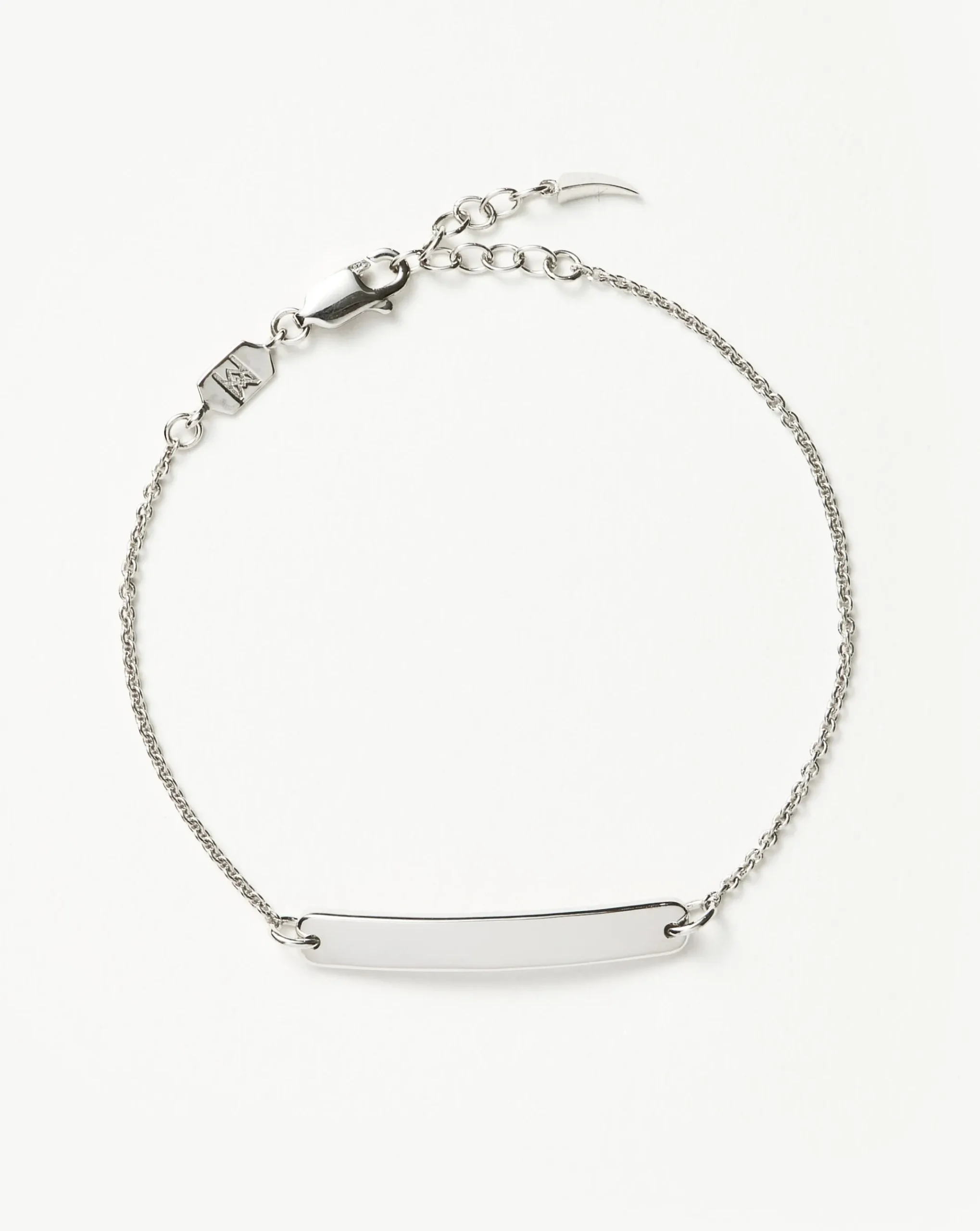 Engravable Bar Chain Bracelet