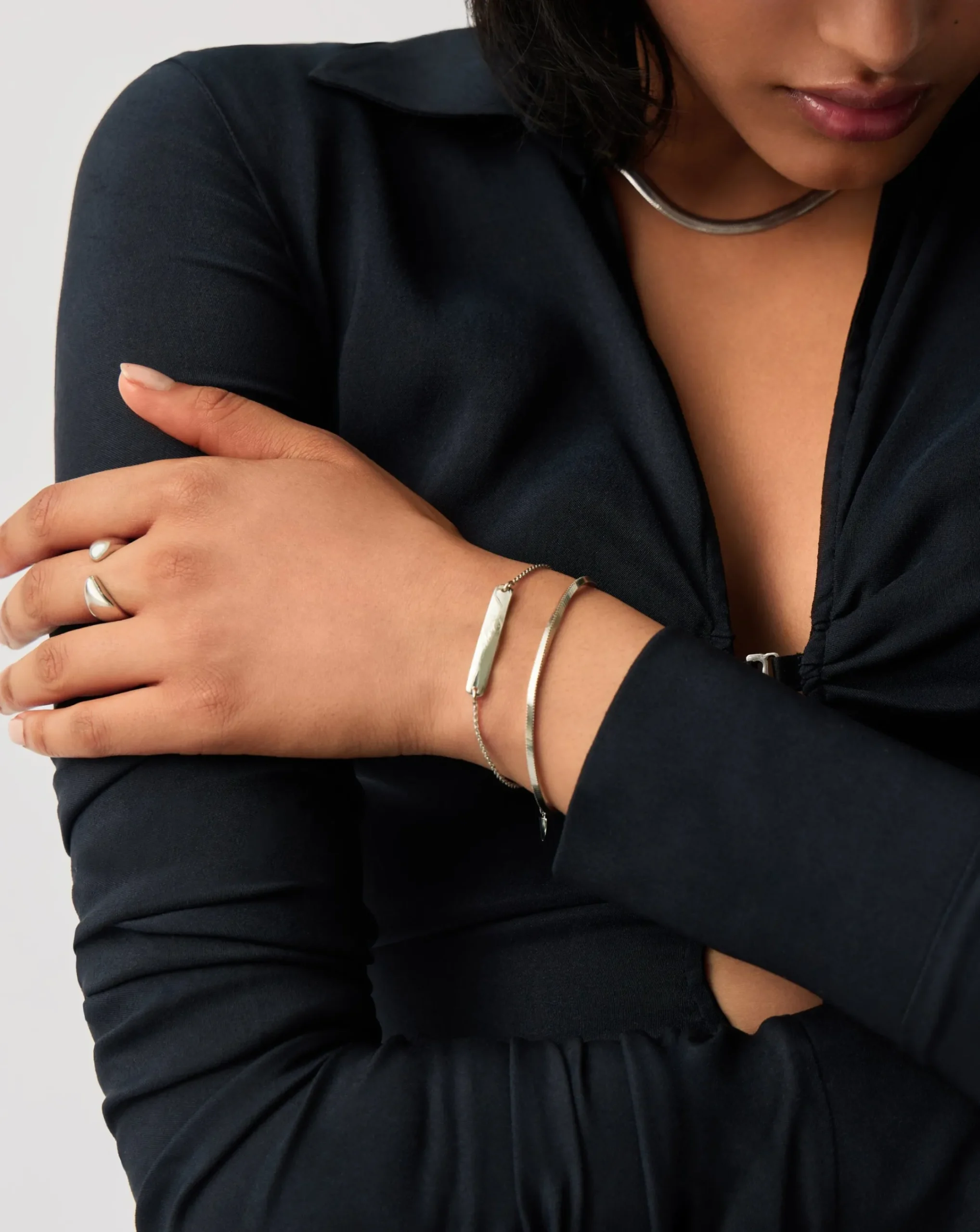 Engravable Bar Chain Bracelet