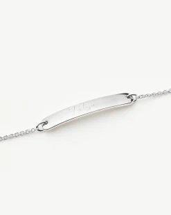 Engravable Bar Chain Bracelet